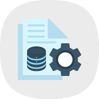 Data Reporting Vector Icon Design