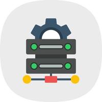 Database Vector Icon Design