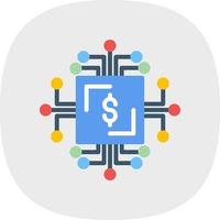 Data Concurrency Vector Icon Design