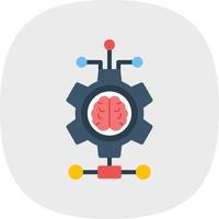 Deep Learning Vector Icon Design