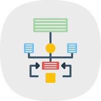 Algorithm Vector Icon Design