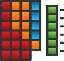 Heatmap Vector Icon Design