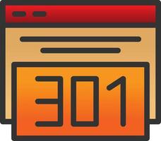 301 Redirect Vector Icon Design