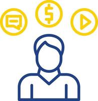 Consumer Behavior Vector Icon Design