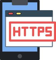 Https Vector Icon Design