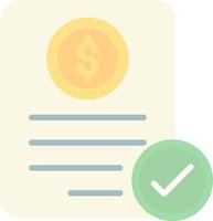 Invoice Vector Icon Design
