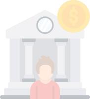 diseño de icono de vector de banca personal