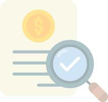 Audit Vector Icon Design