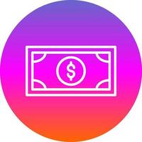 Cash Vector Icon Design