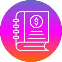 Book Keeping Vector Icon Design