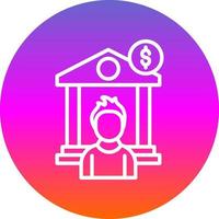 Personal Banking Vector Icon Design