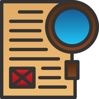 Latent Semantic Index Vector Icon Design