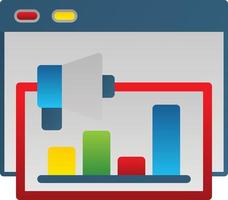 Average Position Vector Icon Design