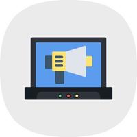 Online Pr Vector Icon Design