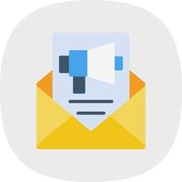 Email Marketing Vector Icon Design