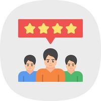 Customer Reviews Vector Icon Design