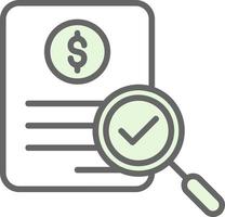 Audit Vector Icon Design