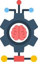 Deep Learning Vector Icon Design