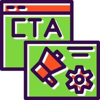 Cta Vector Icon Design