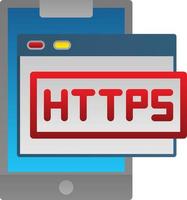 Https Vector Icon Design