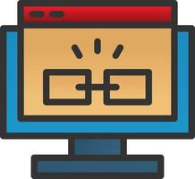 Hyperlink Vector Icon Design