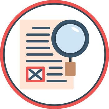 Latent Semantic Index Vector Icon Design