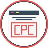 Cpc Vector Icon Design