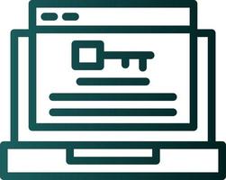 Keyword Density Vector Icon Design