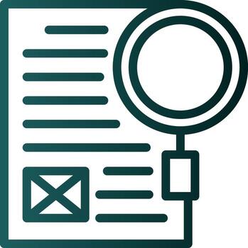 Latent Semantic Index Vector Icon Design