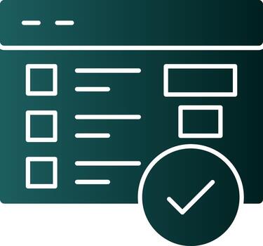 Featured Snippet Vector Icon Design