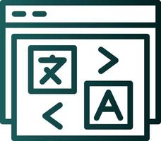 Hreflang Tag Vector Icon Design