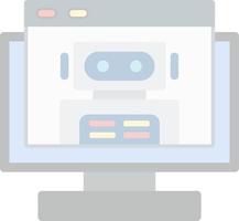 Bot Vector Icon Design