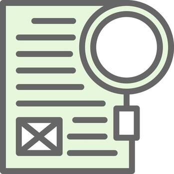 Latent Semantic Index Vector Icon Design