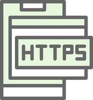 Https Vector Icon Design