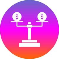 diseño de icono de vector de liquidez de dinero