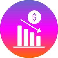 Depreciation Vector Icon Design