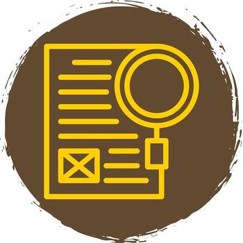 Latent Semantic Index Vector Icon Design