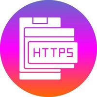 Https Vector Icon Design