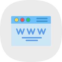 Website Vector Icon Design