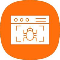 Virus Detection Vector Icon Design