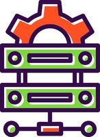 Database Vector Icon Design