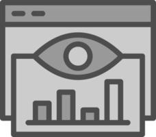 Impressions Vector Icon Design