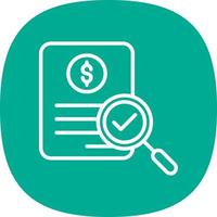 Audit Vector Icon Design