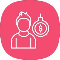 Debt Vector Icon Design