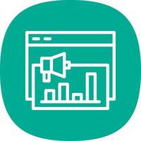 Average Position Vector Icon Design