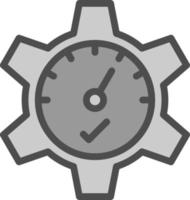 Constant Development Pace Vector Icon Design