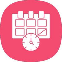 Deadline Vector Icon Design