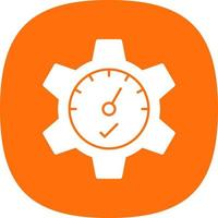Constant Development Pace Vector Icon Design