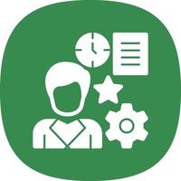 Product Manager Vector Icon Design