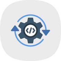 Continuous Integration Vector Icon Design